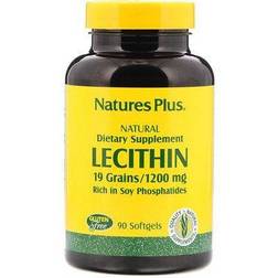 Nature's Plus Lecithin, 1,200 mg, 90 Softgels 90 Stk.