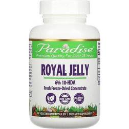 Paradise Herbs Royal Jelly, 60 Vegetarian Capsules 60 pcs