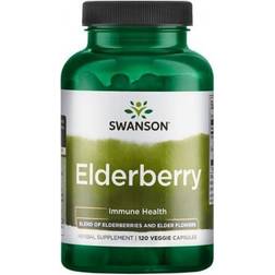 Swanson Elderberry 120 vcaps