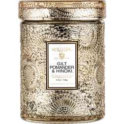 Voluspa Gilt Pomander & Hinoki Doftljus 156g