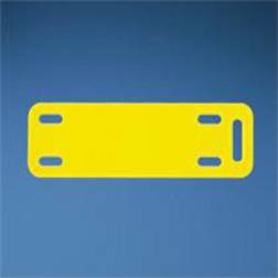 Panduit Markeringsplade 12,7x76,2mm, Gul Rl.500 Stk