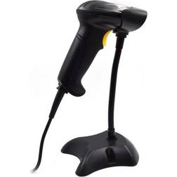 Ewent Barcode Reader With Holder Ew3410 Led Usb Black