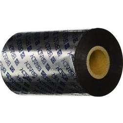 Brady 356126, 4.33" Heatex Resin and Wax Printer Ribbon, Black 356126