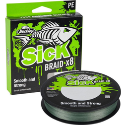 Berkley Sick Braid x8 Fletline Moss Green 150 meter 0,06 mm