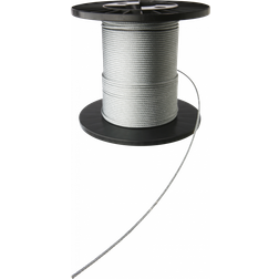 Stålwire galvaniseret 6×12 7FC 5mm, rulle 110m