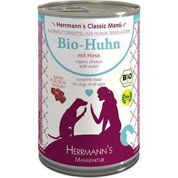 Herrmanns Classic Bio Menù 12 x 400 g Umido Per Cane