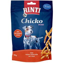 Rinti Chicko Mini Snack Per Cane - 4 x 80 g Pollo e Formaggio