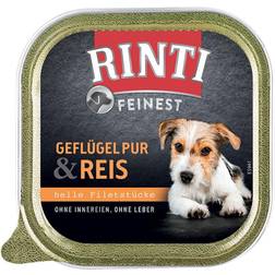 Rinti 11x150g Feinest Fjerkræ & hundefoder våd