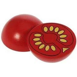 Bigjigs Wooden Kitchen Accessories Half Tomato, Piece