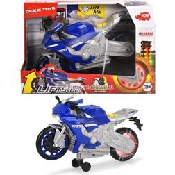 Dickie Toys 203764015 Yamaha R1 Wheelie Raiders, Toy Motorcycle Met