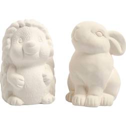 Creativ Company Spardjur Igelkott och Hare 2pcs