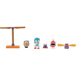 JAKKS Pacific Sonic diorama flying battery zone. con personaggi da 6 cm inclusi!