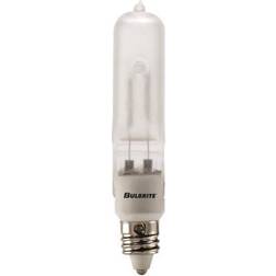 Bulbrite 250 Watt 120V Dimmable Frost T4 Halogen Mini Light Bulbs, 2900K Soft White Light, 5/Pack (860805)