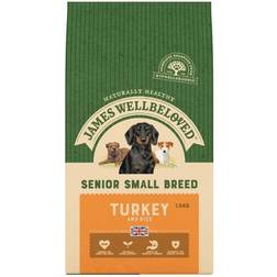 James Wellbeloved Turkey & Rice Small Senior Dog Food 1.5kg