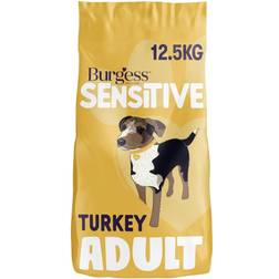 Burgess Sensitive Adult Dog Turkey & Rice 12.5kg