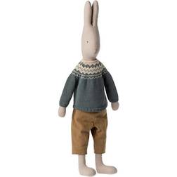 Maileg Rabbit Pants And Knitted Sweater