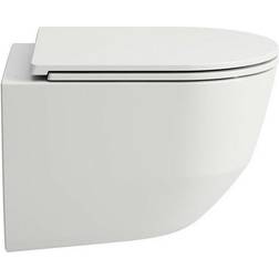 Laufen PRO Wand-Tiefspül-WC Compact, spülrandlos, 360x490mm, verdeckte Befestigung, H820965