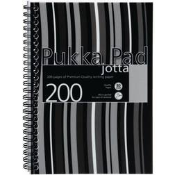 Pukka Pad Pukka Pad Jotta Notebook Wirebound Plastic Punched 200pp JP018-5