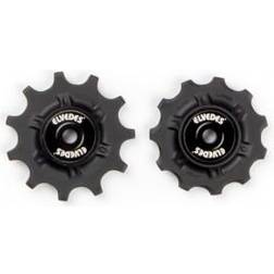 Galets de derailleur dents roulements annulaires Spacers Elvedes Noir