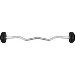 HMS GSL20 fixed rubberised barbell/grip 20kg