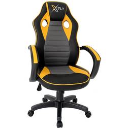 Furniturebox Gaming Stuhl Gelb 66 x 65 x 121 cm