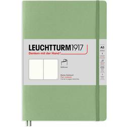Leuchtturm1917 Leuchtturm1917 Blank Softcover Notebook Sage, 5-3/4" x 8-1/4"