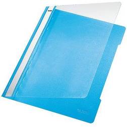 Leitz Hefter Plastik A4 PVC hellblau