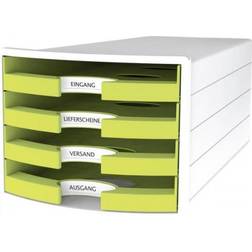 HAN IMPULS 2.0 1013-50 Desk drawer box White A4, C4 No. of drawers: 4