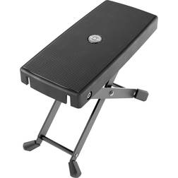 Konig & Meyer K&amp M 14640 Footrest, 4.1-7&quot Adjustable Height, Black