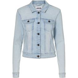 Noisy May Debra Denim Jacket - Blue