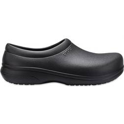 Crocs On The Clock Slip Resistant Work Slip-On - Black