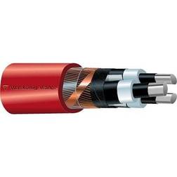 Mellemspændingskabel Pex-s-al 3x95/25 Rød 12kv