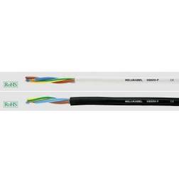 Lemvigh-Müller Plastkappeledning H05vv-f Sort 3g0,75 R100