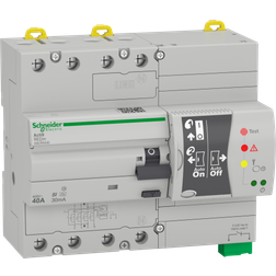 Schneider Electric Fejlstrømsafbryder RCD REDm HPFI 40A 4P, 30 mA, med selvtest