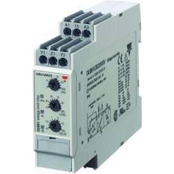 CARLO GAVAZZI Spændingsrelæ Justerbar Grænseværdi Hysterese & Tidsforsinkelse 115/230 Vac 01-10 Vac/dc Din