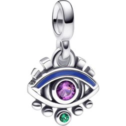 Pandora ME The Eye Mini Dangle Charm - Silver/Multicolour