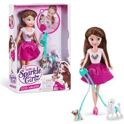 Sparkle Girlz Doll Dog Walker (10065-2022)