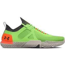 Under Armour TriBase Reign 4 Pro M - Quirky Lime / Blaze Orange