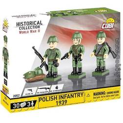 Cobi HC WWII polska infanteri 1939 30 stycken 2052