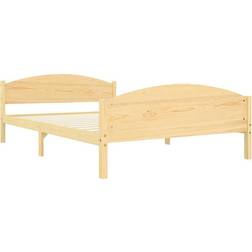 vidaXL Solid Pine 73.5cm Sängram 160x200cm