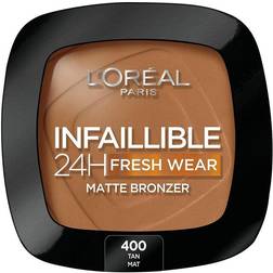 L'Oréal Paris Infaillible 24H fresh wear matte bronzer #400-tan doré