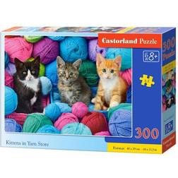 Castorland Kittens in Yarn Store 300 Pieces