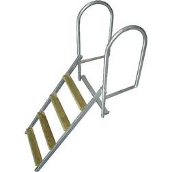 1852 Marine 1852 brostige 4 trin, foldbar, varmgalvaniseret