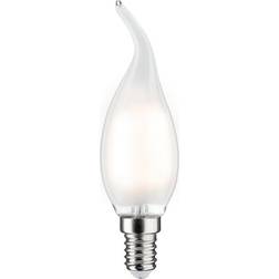 Paulmann LED-kertepære E14 4,8W 2.700K, vindstød, satin