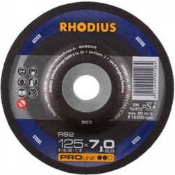 RHODIUS Skrubskive RS 2 10 stk. Ø180 mm 7,0 x 22,23 mm (200253)