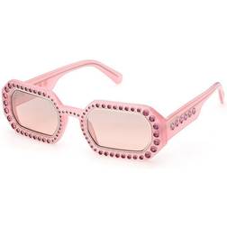 Swarovski SK0345 Geometric Women Sunglasses Rosa