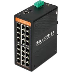 SilverNet SIL73024MP MANAGED 10/100/1000M 24 X