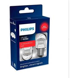 Philips P21 led rød 11498 xur 12v x2