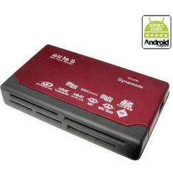 Hypertec EXT-103C-WHY card reader Black, Red USB 2.0