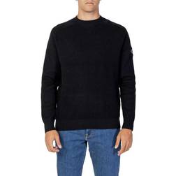 Calvin Klein Combed Cotton Badge Jumper